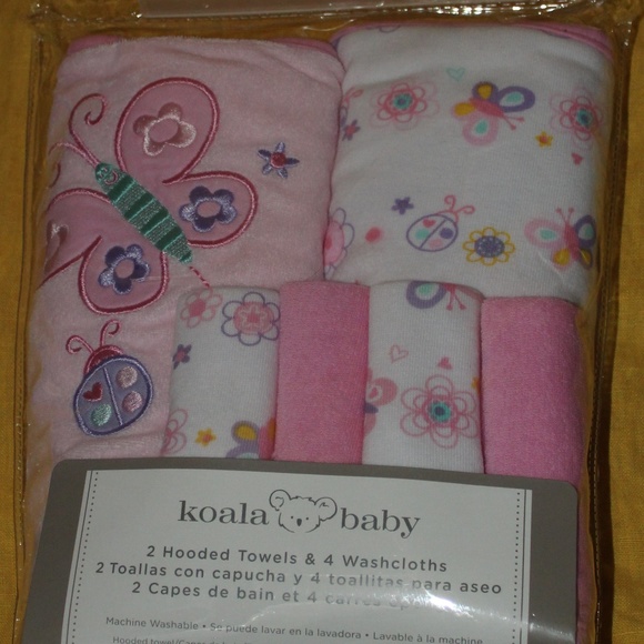 koala baby hooded towels 3 pack